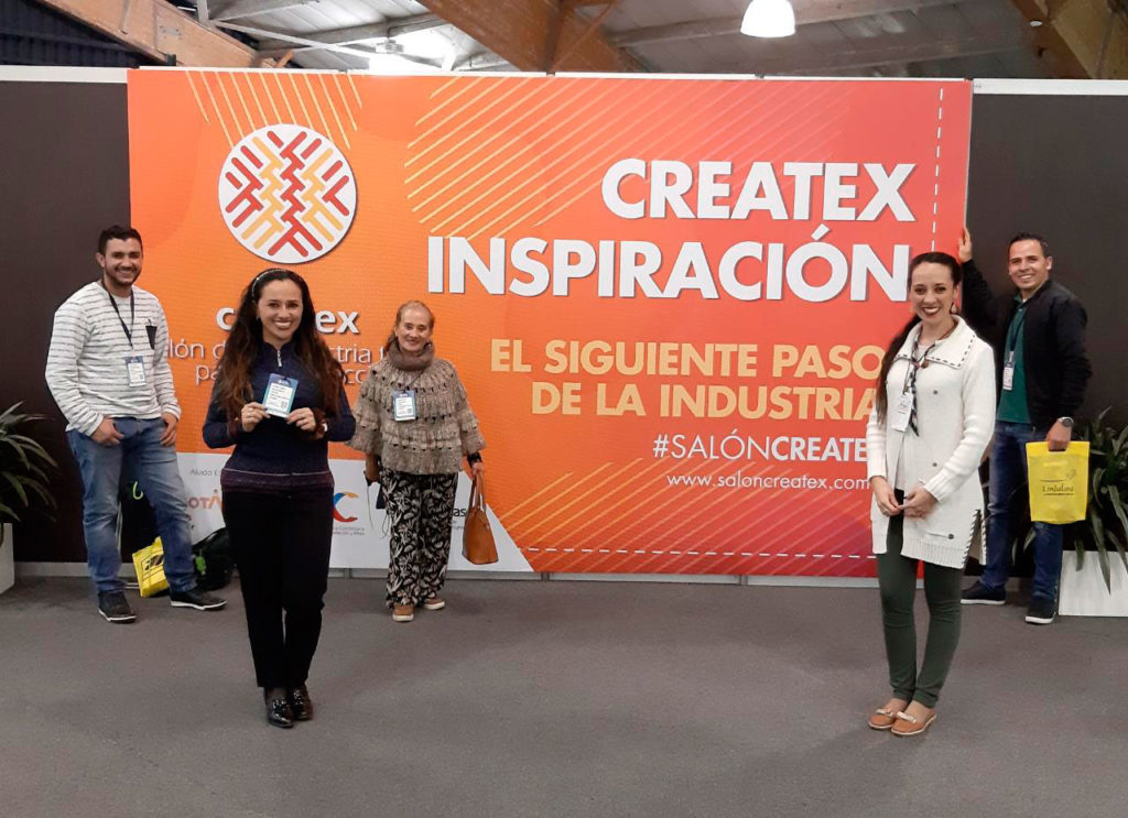 Participación en la feria en Createx