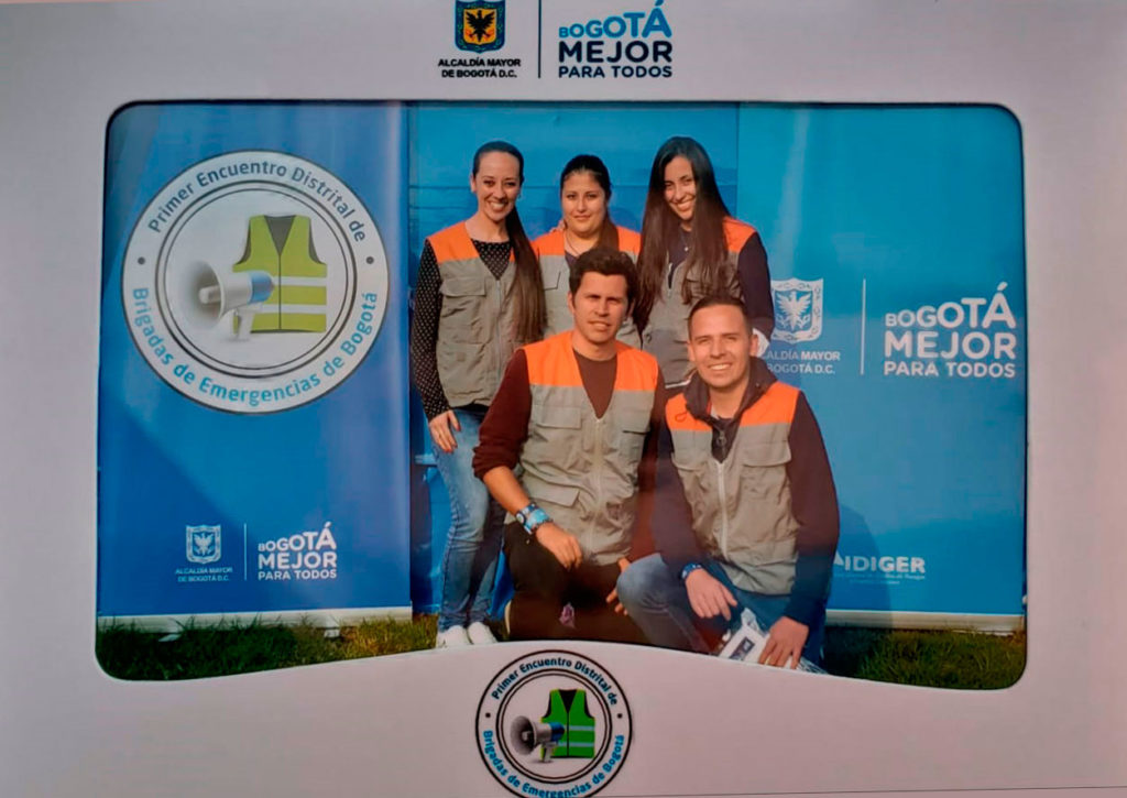 Participación en el Primer Encuentro Distrital de Brigadas de Emergencia