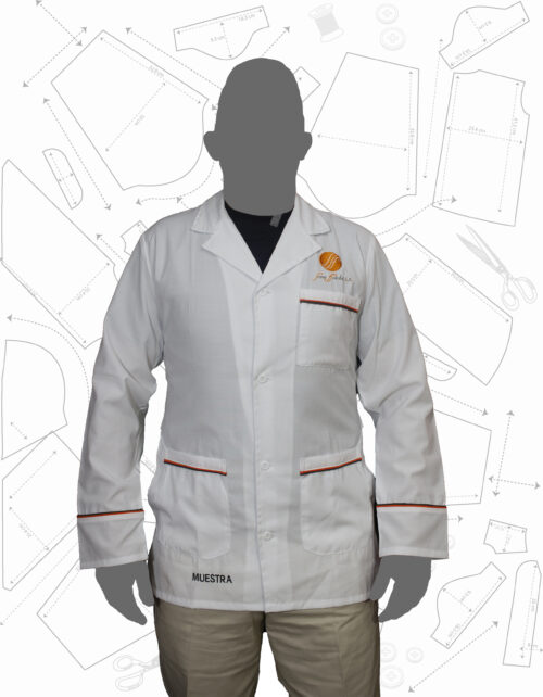 Bata Antifluido cuello Sport